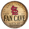 St. Louis Cardinals Sign Wood 14 Inch Round Barrel Top Design - WinCraft