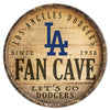 Los Angeles Dodgers Sign Wood 14 Inch Round Barrel Top Design - WinCraft