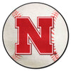 Fanmats - University of Nebraska Baseball Mat 27'' diameter
