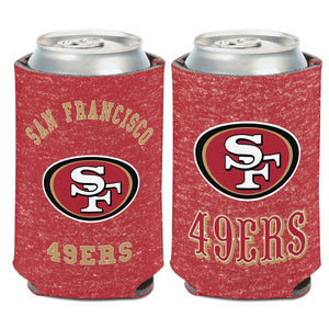 San Francisco 49ers Can Cooler Heathered - WinCraft