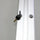 3 Door Enclosed Vinyl Bulletin Board with Satin Frame, 4'H x 8'W, Ebony - Ghent
