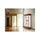 Varsity  48''W x 77''H x 18''D  Lighted Floor Case, Sliding Doors, Mirror Back, Carmel Oak Finish - Waddell