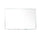 Ghent Magnetic Porcelain Whiteboard with Aluminum Frame, 4'H x 5'W
