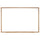 Ghent Magnetic Porcelain Whiteboard with Wood Frame, 4'H x 12'W