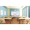 Ghent Magnetic Porcelain Whiteboard with Aluminum Frame, 4'H x 4'W