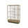 Heritage  48''W x 70''H x 18''D  Floor Case, Mirror Back, Hardwood Natural Maple Finish - Waddell