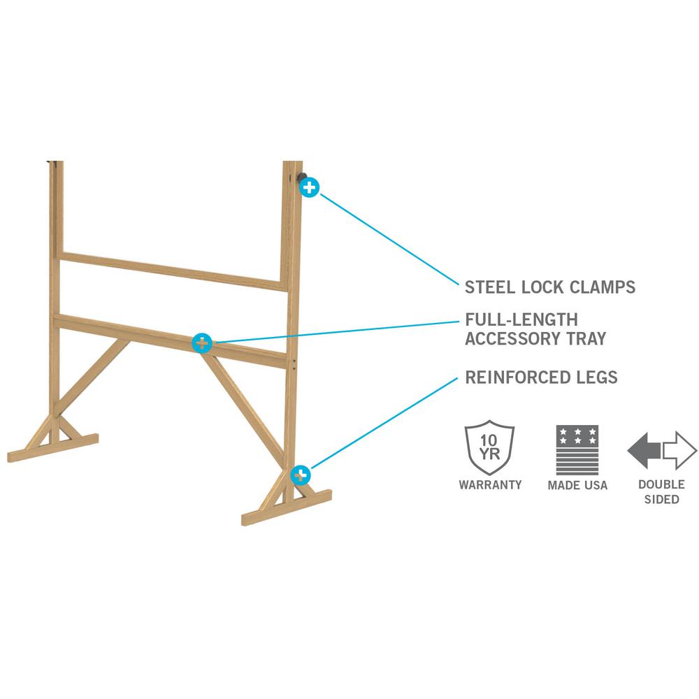 78⅛''x 77¼'' Wood Frame Reversible Natural Cork/Natural Cork - Ghent