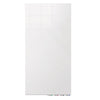 Ghent Aria 6'H x 4'W Magnetic Glass White Board, White Surface, Vertical, 4 Rare Earth Magnets, 4 Markers and Eraser