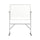 Ghent Reversible Whiteboard with Aluminum Frame, 3'H x 4'W