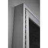 Ghent 2 Door Enclosed Recycled Rubber Bulletin Board with Satin Frame, 3'H x 5'W, Tan Speckled