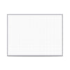 Ghent 1''x1'' Grid Magnetic Whiteboard, 3’H x 4’W