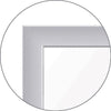 Ghent 2''x2'' Grid Magnetic Whiteboard, 3’H x 4’W