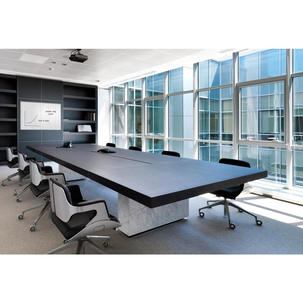 Ghent 2''x2'' Grid Magnetic Whiteboard, 3’H x 4’W