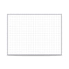Ghent 2''x2'' Grid Magnetic Whiteboard, 4’H x 6’W