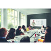 Ghent Harmony Magnetic Glass Whiteboard with Radius Corners, 4'H x 10'W, White