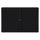 34''x47'' 2-Door Ovation Black Fabric Bulletin Board - Black Frame - Ghent
