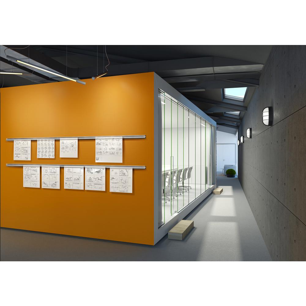 48” Length - Hold-Up Display Rail - 6 Per Carton - Ghent