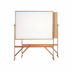 72⅛''x 53¼'' Wood Frame Reversible Non-Magnetic Marker/Natural Cork - Ghent