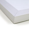Ghent Magnetic Porcelain Whiteboard with Aluminum Frame, 3'H x 4'W