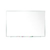 Ghent Magnetic Porcelain Whiteboard with Aluminum Frame, 4'H x 12'W