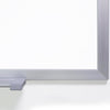 Ghent Magnetic Porcelain Whiteboard with Aluminum Frame, 4'H x 12'W