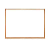 Ghent Non-Magnetic Whiteboard with Wood Frame, 3'H x 4'W