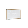 Ghent Prest Wall Whiteboard, Magnetic, Natural Oak Frame, 3'H x 6'W
