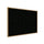 24.0''x36.0'' Wood Fr, Oak Finish Recycled Rubber Bulletin Board - Confetti - Ghent