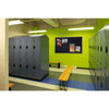 Ghent Recycled Bulletin Board with Aluminum Frame, 4'H x 5'W, Confetti