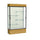 Reliant   48''W x 80''H x 16''D  Lighted Floor Case, Plaque Back, Dk. Bronze Finish,  Natural Oak Base - Waddell