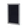36''x36'' 1-Dr Satin Alum Fr Enclosed Recycled Rubber Bulletin Board - Confetti - Ghent