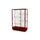Heritage  48''W x 70''H x 18''D  Floor Case, Plaque Back, Hardwood Cordovan Finish - Waddell