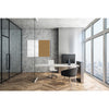 Ghent Aluminum Framed Markerboard and Cork Combo Board, 2'H x 3'W