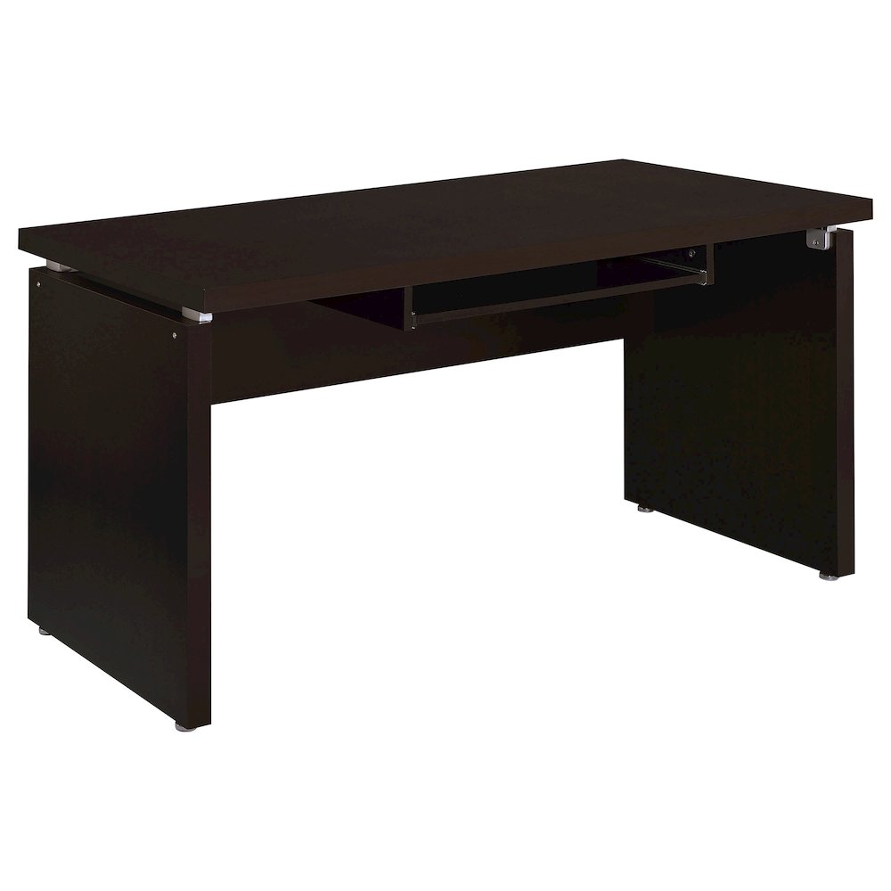 Skylar 55-inch Computer Desk with Keyboard Drawer Cappuccino - Coaster Co. of America