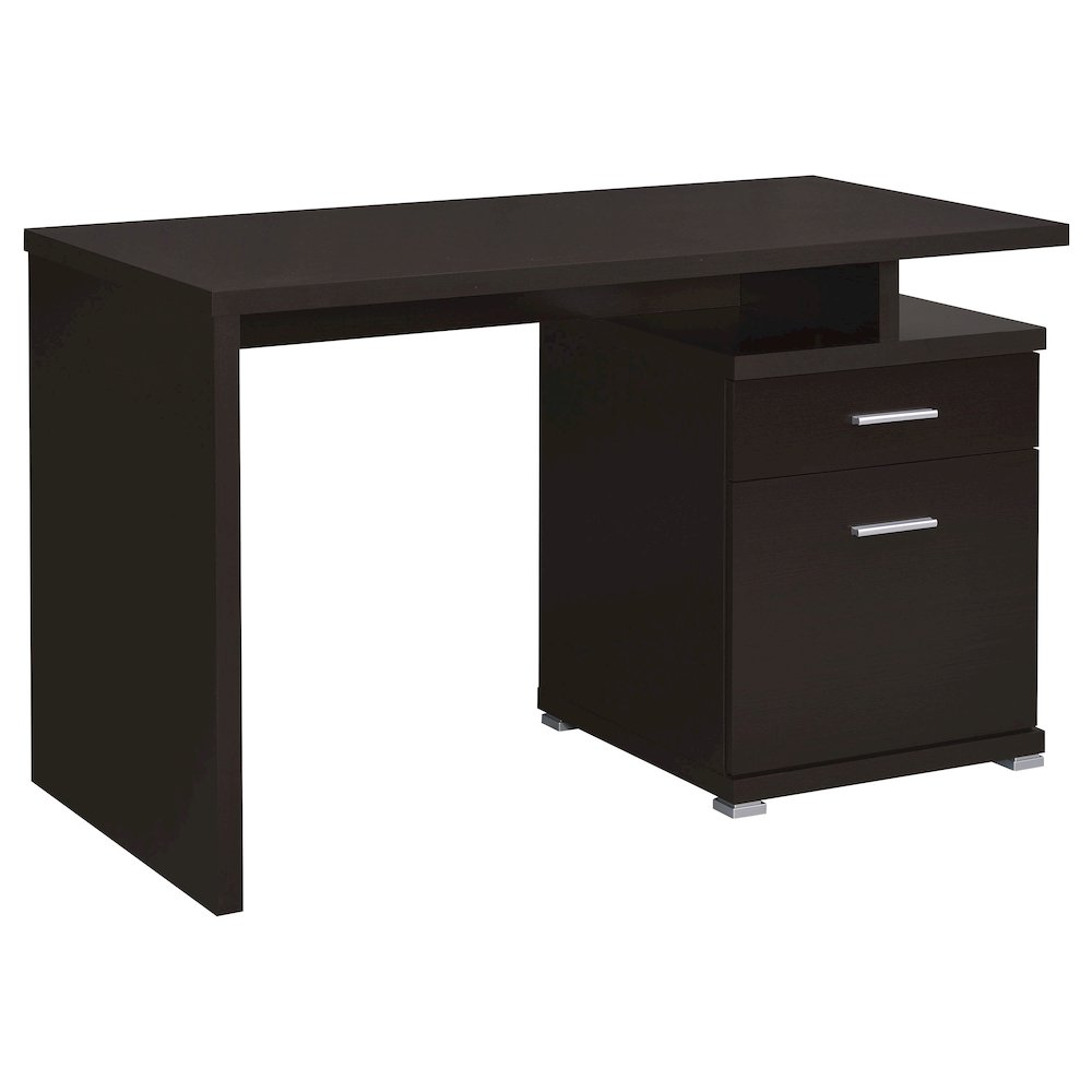 Irving 47-inch 2-drawer Office Computer Desk Cappuccino - Coaster Co. of America