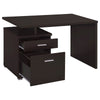 Irving 47-inch 2-drawer Office Computer Desk Cappuccino - Coaster Co. of America