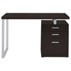 Brennan 47-inch 3-drawer Office Computer Desk Cappuccino - Coaster Co. of America
