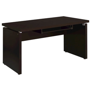 Skylar 55-inch Computer Desk with Keyboard Drawer Cappuccino - Coaster Co. of America