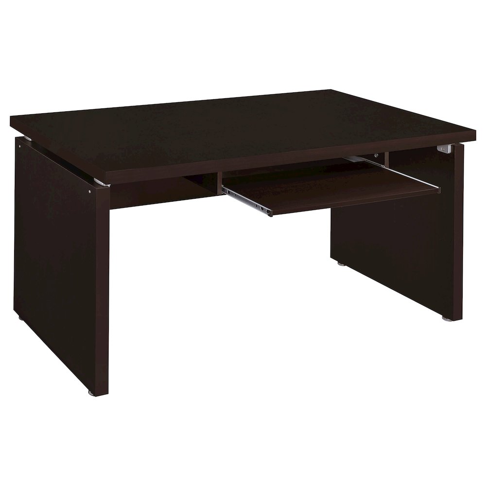 Skylar 55-inch Computer Desk with Keyboard Drawer Cappuccino - Coaster Co. of America