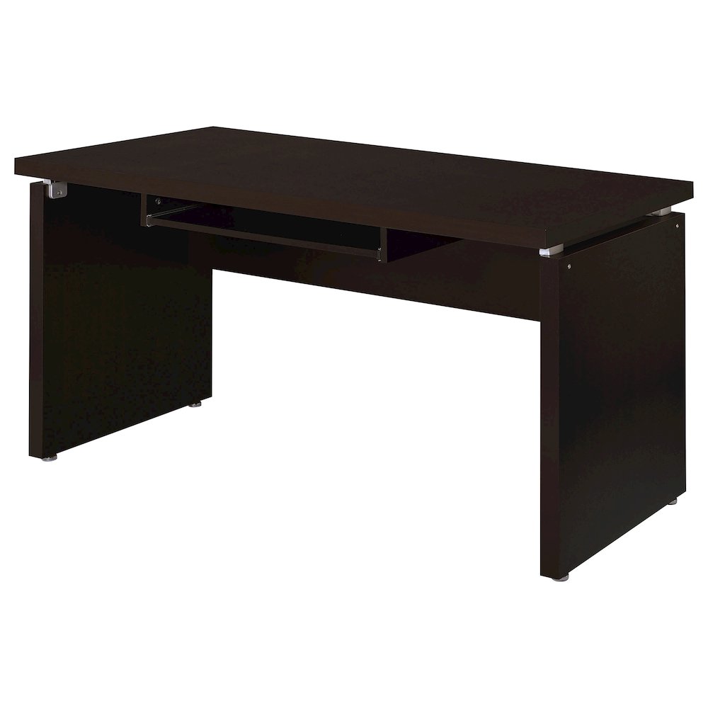 Skylar 55-inch Computer Desk with Keyboard Drawer Cappuccino - Coaster Co. of America