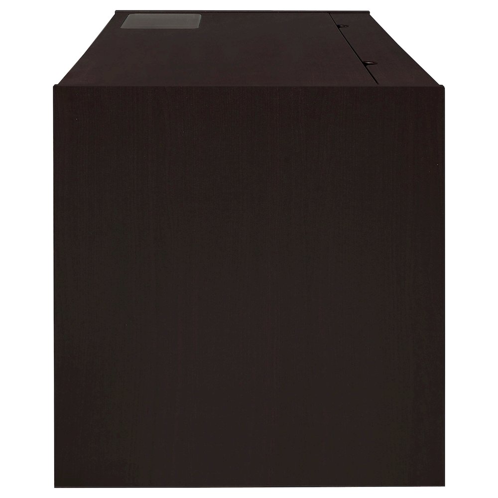 Halston 60-inch 3-drawer Office Computer Desk Cappuccino - Coaster Co. of America
