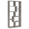 Theo 71-inch 6-shelf Bookshelf Grey Driftwood - Coaster Co. of America