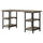 Kemper 59-inch 4-shelf Writing Desk Weathered Brown - Coaster Co. of America