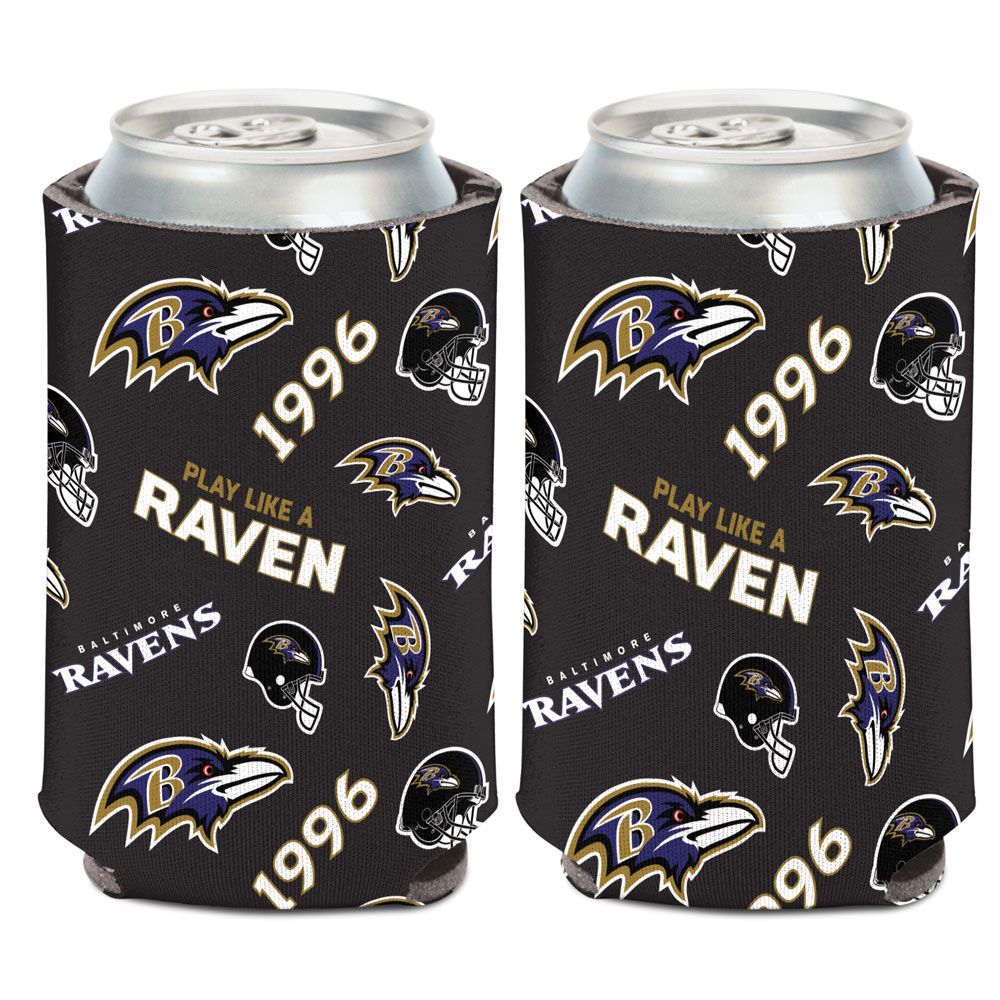 Baltimore Ravens Can Cooler Scatterprint Design - WinCraft