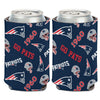 New England Patriots Can Cooler Scatterprint Design - WinCraft