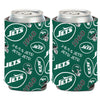 New York Jets Can Cooler Scatterprint Design - WinCraft