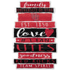 Utah Utes Sign 11x17 Wood Family Word - WinCraft