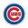 Chicago Cubs Magnet Car Style 8 Inch CO -