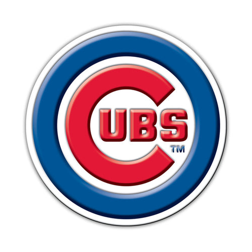 Chicago Cubs Magnet Car Style 8 Inch CO -