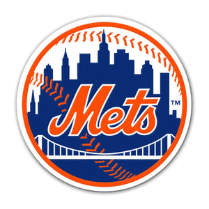 New York Mets Magnet Car Style 8 Inch CO -